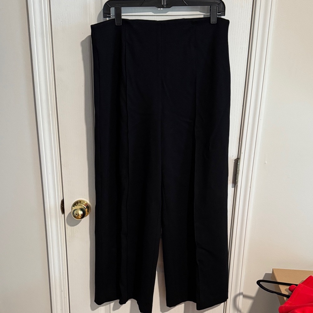 SPANX Classic Black Wide Leg Pants